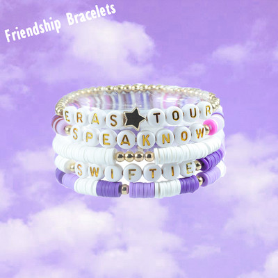 Βραχιόλια Taylor Friendship Βραχιόλια για swiftie Συλλογή άλμπουμ Taylor Friendship βραχιόλια για την περιοδεία των εποχών Taylor Fans