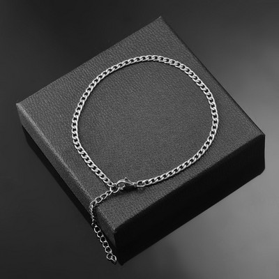 Roostevabast terasest mitmekihiline keti käevõru Naiste lihtne mood Kihiline tüdruku randmekäevõru Ehted Aksessuaarid Pikkus 18cm+5cm