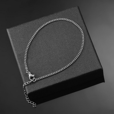 Roostevabast terasest mitmekihiline keti käevõru Naiste lihtne mood Kihiline tüdruku randmekäevõru Ehted Aksessuaarid Pikkus 18cm+5cm