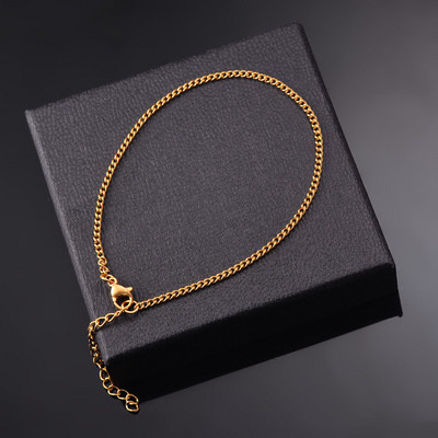 Roostevabast terasest mitmekihiline keti käevõru Naiste lihtne mood Kihiline tüdruku randmekäevõru Ehted Aksessuaarid Pikkus 18cm+5cm