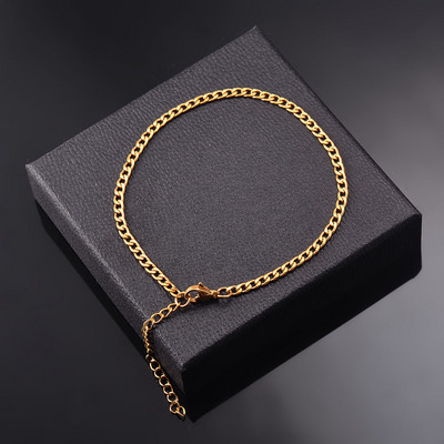 Roostevabast terasest mitmekihiline keti käevõru Naiste lihtne mood Kihiline tüdruku randmekäevõru Ehted Aksessuaarid Pikkus 18cm+5cm