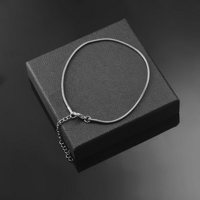 Roostevabast terasest mitmekihiline keti käevõru Naiste lihtne mood Kihiline tüdruku randmekäevõru Ehted Aksessuaarid Pikkus 18cm+5cm