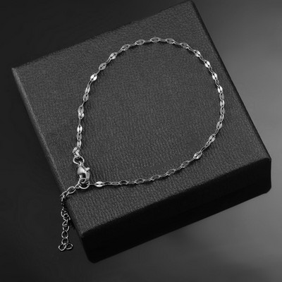 Roostevabast terasest mitmekihiline keti käevõru Naiste lihtne mood Kihiline tüdruku randmekäevõru Ehted Aksessuaarid Pikkus 18cm+5cm