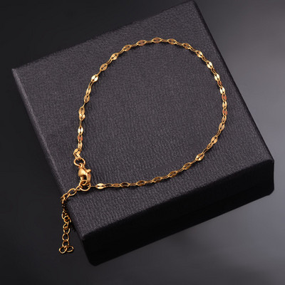 Roostevabast terasest mitmekihiline keti käevõru Naiste lihtne mood Kihiline tüdruku randmekäevõru Ehted Aksessuaarid Pikkus 18cm+5cm