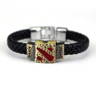 Anime One Piece Naruto Attack On Titan Käevõru Vintage Käsitsi valmistatud Nahast Kootud Meeste Ehted Naiste Ehted Anime Kaupade Kingitused