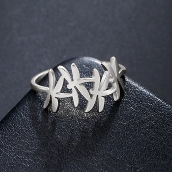 Дамски пръстен с водни кончета от неръждаема стомана Бохемски пръстен с животни с насекоми Модни парти бижута Подарък за рожден ден Ново