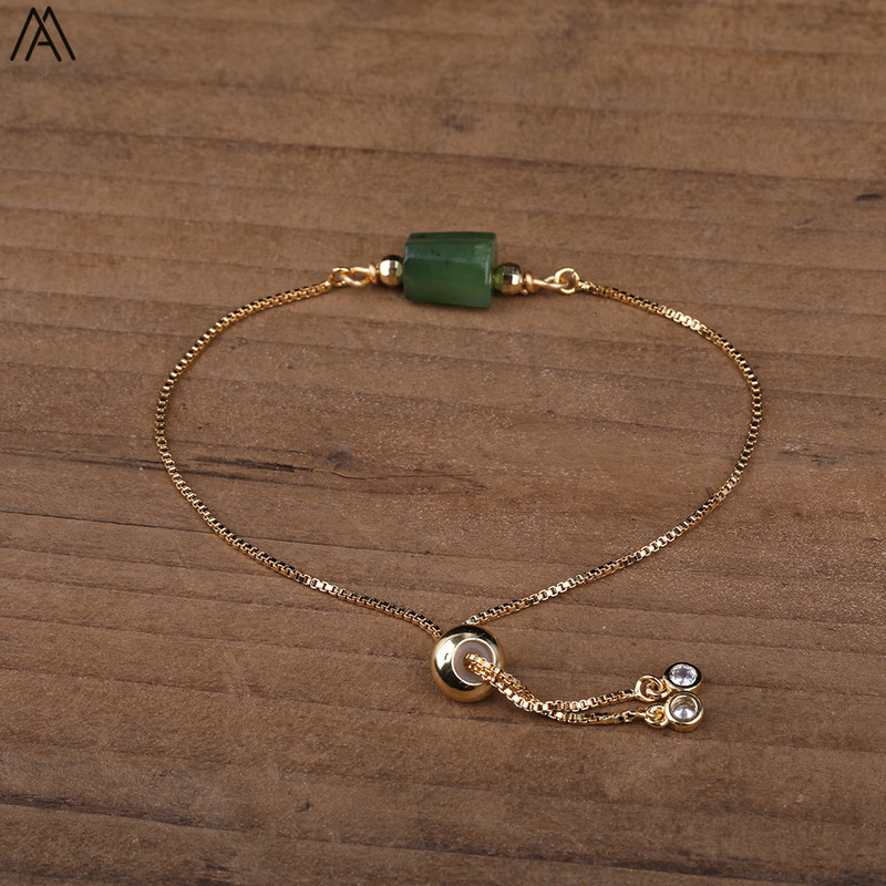 Naturaalsest nefriitkivist üksikud nugget helmed käevõru Naiste kvartskristall Bohemia sõprus ehted kingitused