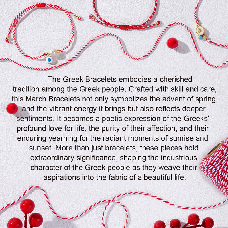 Shinus 2024 Martis seeria klaasist kurja silma ja tuhande lillega klaashelmestest ehted Kreeka märtsikäevõru naistele kohtingkingitus