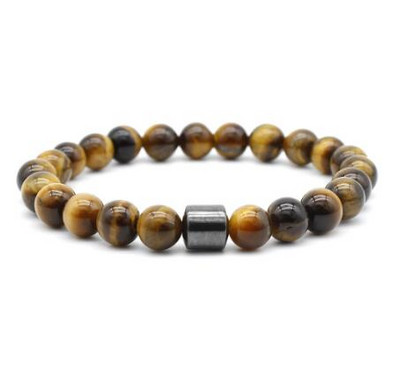 4-ühes punutud nahast käevõrud meestele Vintage elupuust rool, puidust helmed, etniliste hõimude randmepaelad