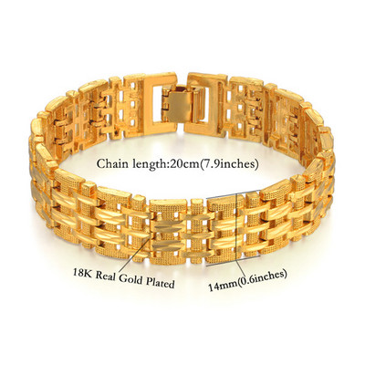 Tursked meeste käeketi käevõrud meeste hulgimüük Bijoux homme kullavärvi ketilingi käevõru meestele Ehted pulseira masculina