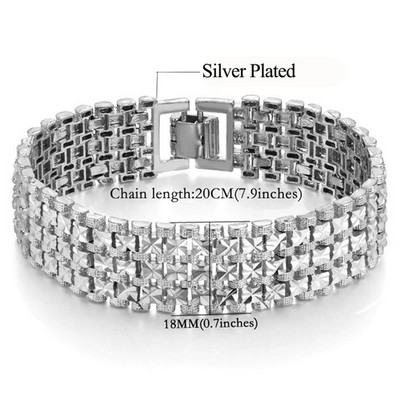 Tursked meeste käeketi käevõrud meeste hulgimüük Bijoux homme kullavärvi ketilingi käevõru meestele Ehted pulseira masculina