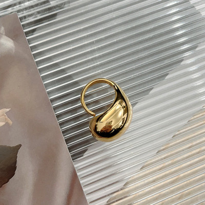 2024. aasta uus liialduspunk, veepiisad, moonutused, ebaregulaarne lai versioon, kullavärvi sõrmus naistele peoehted, kingitused