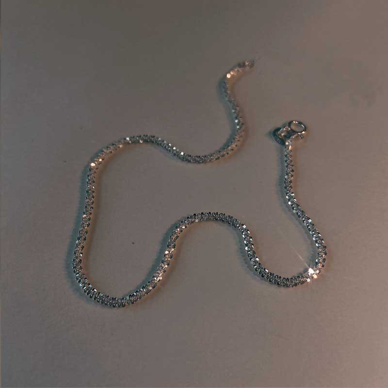 Sparkling Anklet 2022 Καλοκαιρινή ιδιοσυγκρασία ελαφρύ, πολυτελές σχέδιο θέσεων, βραχιόλι με αστραφτερή παραλία, βραχιόλι κοσμήματα Δώρο