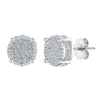 Mprainbow muške luksuzne naušnice s nitnama od CZ kamena, metalni dar zlatne boje za Valentinovo, rođendanski poklon za Očev dan, bbrincos masculinos