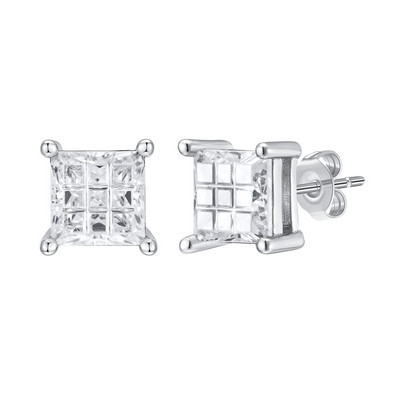 Mprainbow muške luksuzne naušnice s nitnama od CZ kamena, metalni dar zlatne boje za Valentinovo, rođendanski poklon za Očev dan, bbrincos masculinos