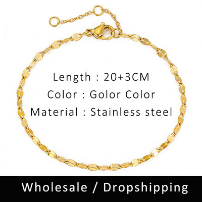 SUNIBI roostevabast terasest ussikett naistele suvine rand kullavärvi jalavõrud moeehted, hulgimüük