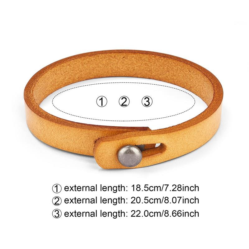 Jiayiqi Vintage ehtsast nahast mähisega nöörist manseti käevõru käevõru käevõru randmepael Meeste naiste punkarangel paari ehe