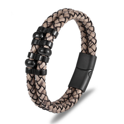 MKENDN Käevõru Meeste Vintage retro punutud ehtsast nahast käevõru Homme Femme Meeste käevõrud Mood Käsitsi valmistatud Ehted Pulserid