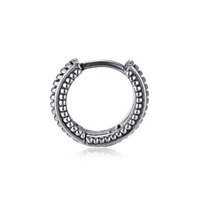 Стилни обеци Vnox за мъже, момчета, обеци Huggies от неръждаема стомана, етнически пънк рок мъжки подаръци за уши Бижута