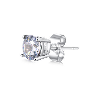 Vnox Punk Rock Stud kõrvarõngad meestele, naised, mustad gooti kõrvarõngad, roostevabast terasest kõrvaehted AAA CZ kiviga, lahe kingitus