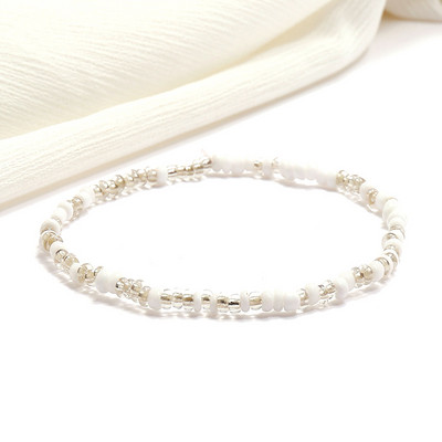 Boheemlaste värviliste helmestega jalavõrud naistele Käsitsi valmistatud elastsusega jalaehted suvise rannapaljajalu käevõru pahkluu jalal 2022