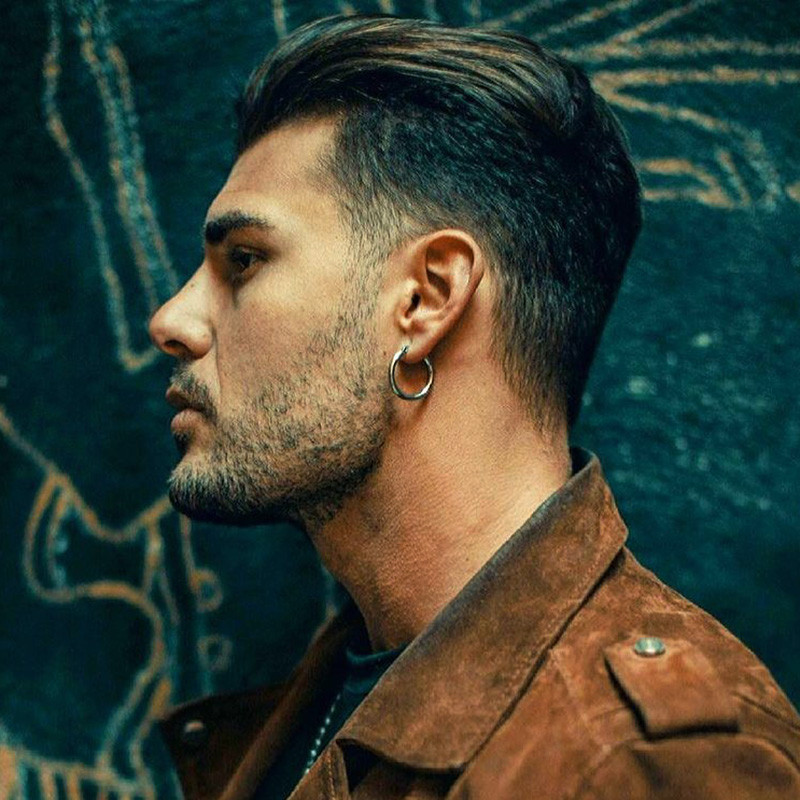 Κομψά σκουλαρίκια κρίκους, ντελικάτα μινιμαλιστικό σκουλαρίκι με κρίκους, κρίκους από ανοξείδωτο χάλυβα, 11 mm, 20 mm, 25 mm Unisex σκουλαρίκι Huggie hoops