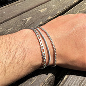 Snake keti käevõrud meestele poistele, veekindel roostevabast terasest lingiga käevõru, stiilne vabaaja randmepael, reguleeritav