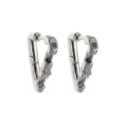 Vintage Gothic Skull Poker Pīķa dūzis Auskari Hipoalerģiski Auskari Vīriešiem Sievietēm Mode Hip Hop Rock Aksesuāri Rotaslietas