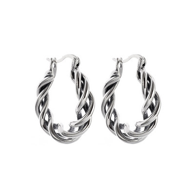 Vintage Gothic Skull Poker Pīķa dūzis Auskari Hipoalerģiski Auskari Vīriešiem Sievietēm Mode Hip Hop Rock Aksesuāri Rotaslietas