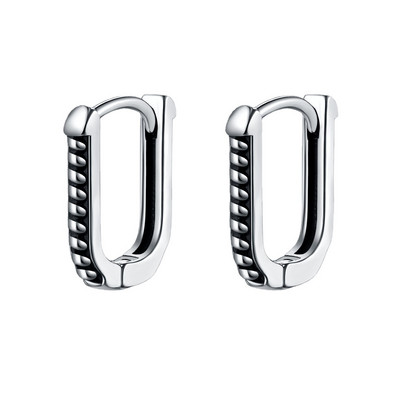 2 τεμάχια/1 ζευγάρι Ανδρικά σκουλαρίκια Μοναδικού σχεδίου Σκουλαρίκια με κρίκους για γυναίκες από ανοξείδωτο ατσάλι Vintage Χρώμα Punk Gothic Trend Κοσμήματα