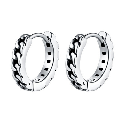 2 τεμάχια/1 ζευγάρι Ανδρικά σκουλαρίκια Μοναδικού σχεδίου Σκουλαρίκια με κρίκους για γυναίκες από ανοξείδωτο ατσάλι Vintage Χρώμα Punk Gothic Trend Κοσμήματα