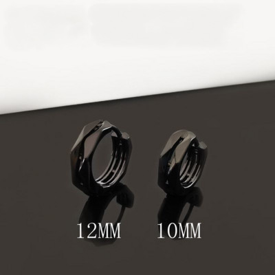 Minimalistlikud Huggie Hoop kõrvarõngad Rooma numbritega Mood Paari kõrvarõngad Hüpoallergeensed Meeste Mood Hip Hop Peened ehted