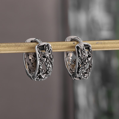 Minimalistlikud Huggie Hoop kõrvarõngad Rooma numbritega Mood Paari kõrvarõngad Hüpoallergeensed Meeste Mood Hip Hop Peened ehted