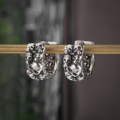 Minimalistlikud Huggie Hoop kõrvarõngad Rooma numbritega Mood Paari kõrvarõngad Hüpoallergeensed Meeste Mood Hip Hop Peened ehted