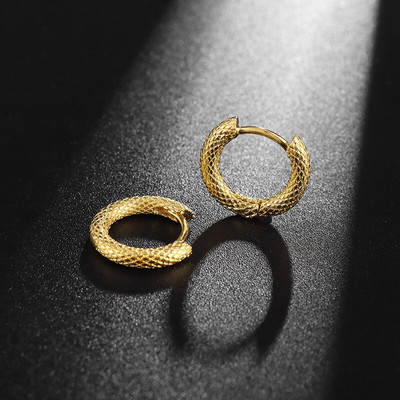 Minimalistlikud Huggie Hoop kõrvarõngad Rooma numbritega Mood Paari kõrvarõngad Hüpoallergeensed Meeste Mood Hip Hop Peened ehted