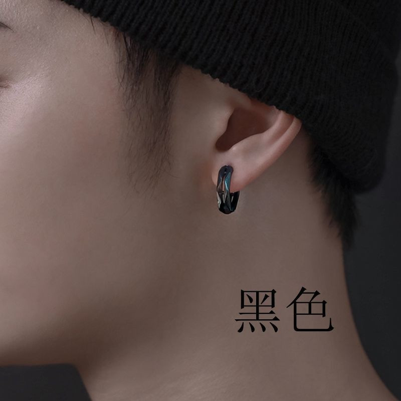 Minimalistlikud Huggie Hoop kõrvarõngad Rooma numbritega Mood Paari kõrvarõngad Hüpoallergeensed Meeste Mood Hip Hop Peened ehted