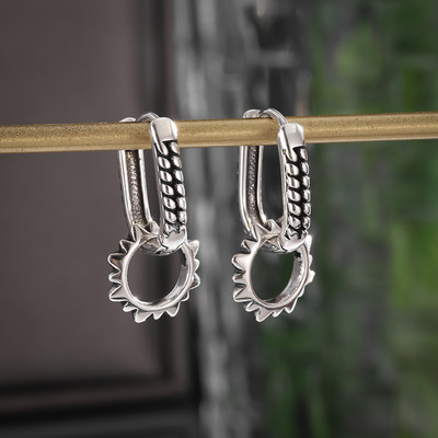 Huggie Hoop naušnice Male naušnice od nehrđajućeg čelika Žene Muškarci Prsten za bušenje ušiju Antialergijski nakit