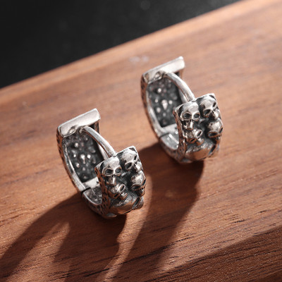 Huggie Hoop naušnice Male naušnice od nehrđajućeg čelika Žene Muškarci Prsten za bušenje ušiju Antialergijski nakit