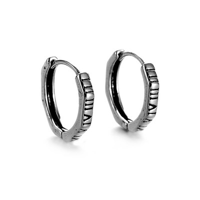 Huggie Hoop naušnice Male naušnice od nehrđajućeg čelika Žene Muškarci Prsten za bušenje ušiju Antialergijski nakit