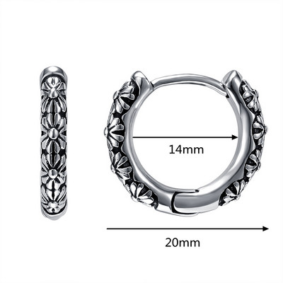 Huggie Hoop naušnice Male naušnice od nehrđajućeg čelika Žene Muškarci Prsten za bušenje ušiju Antialergijski nakit