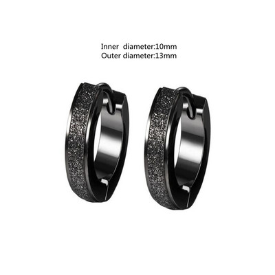 Huggie Hoop naušnice Male naušnice od nehrđajućeg čelika Žene Muškarci Prsten za bušenje ušiju Antialergijski nakit