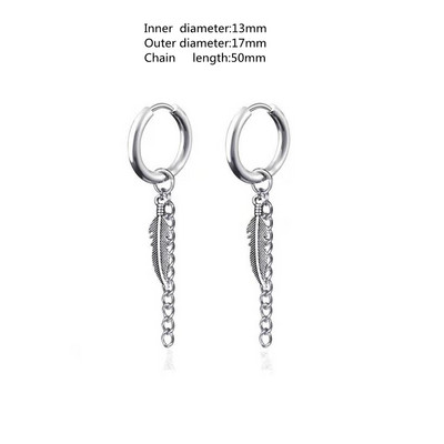 Huggie Hoop naušnice Male naušnice od nehrđajućeg čelika Žene Muškarci Prsten za bušenje ušiju Antialergijski nakit