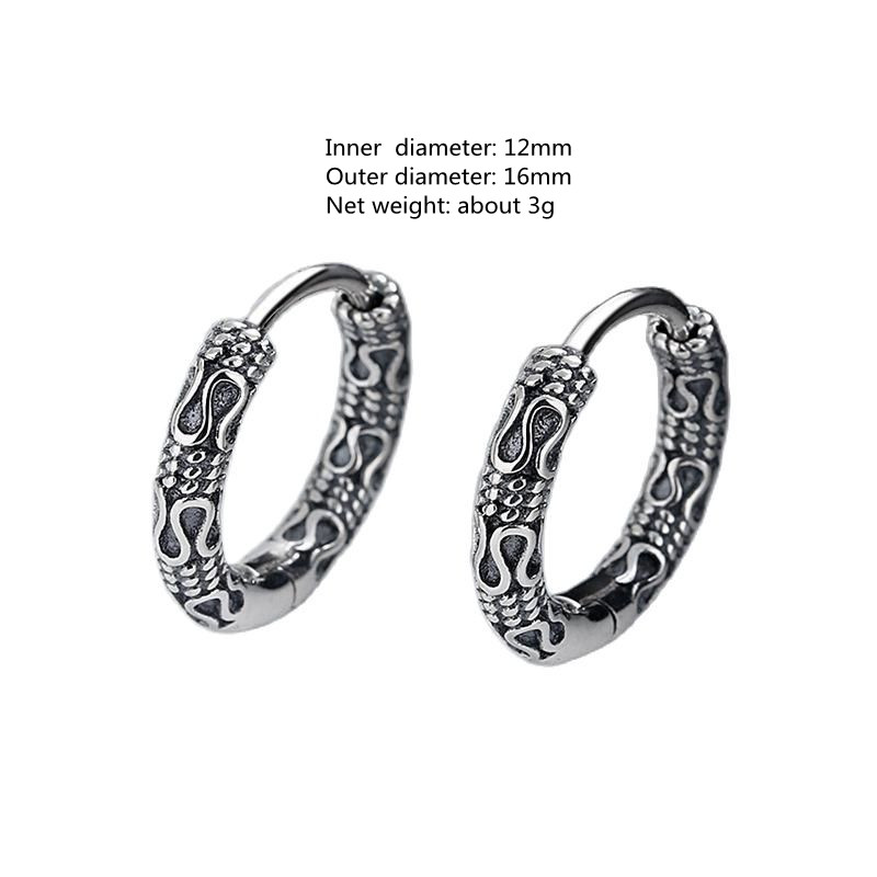 Huggie Hoop naušnice Male naušnice od nehrđajućeg čelika Žene Muškarci Prsten za bušenje ušiju Antialergijski nakit