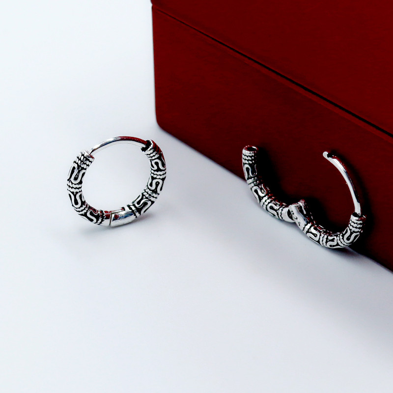 Huggie Hoop naušnice Male naušnice od nehrđajućeg čelika Žene Muškarci Prsten za bušenje ušiju Antialergijski nakit