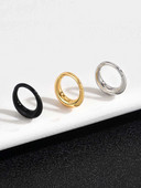 Kirurgilisest terasest vaheseina augustamine ümmargused ninarõngad rõngad 16G hingedega segment kõrva tragus kõhre heliks kõrvarõngad keha ehted