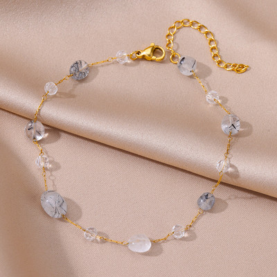 Γυναικεία ποδαράκια από ανοξείδωτο ατσάλι Βραχιόλια ποδιών Boho Κοσμήματα Αξεσουάρ για την παραλία Δωρεάν αποστολή