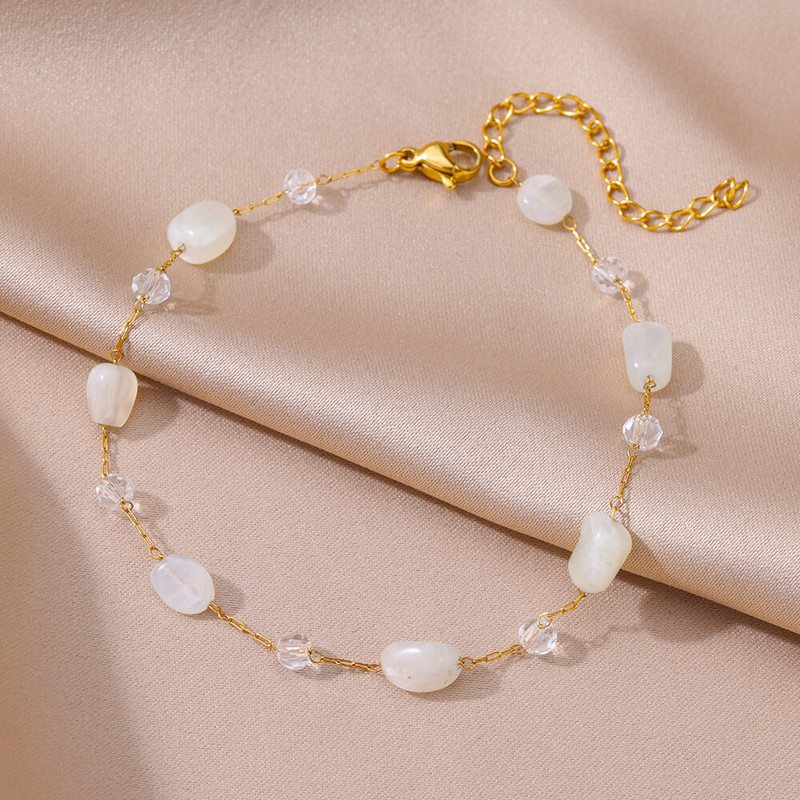 Γυναικεία ποδαράκια από ανοξείδωτο ατσάλι Βραχιόλια ποδιών Boho Κοσμήματα Αξεσουάρ για την παραλία Δωρεάν αποστολή