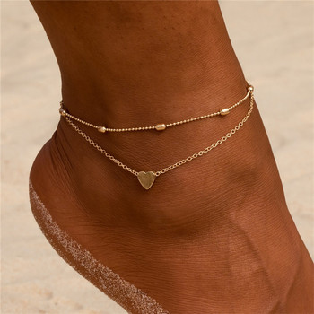YOBEST Boho Style Star Anklet Fashion Αλυσίδα ποδιών πολλαπλών στρώσεων 2023 Χειροπέδες στον αστράγαλο για γυναίκες Βραχιόλι Αξεσουάρ παραλίας Δώρο