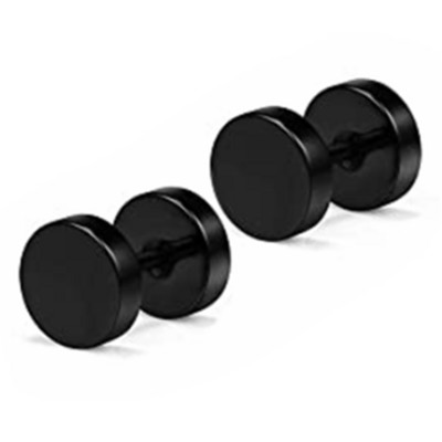 1paar, puidust kõrvarõngad, meeste 6–14 mm roostevabast terasest meeste kõrvarõngad, puidust võltsitud kõrvatroppide mõõteriistad.