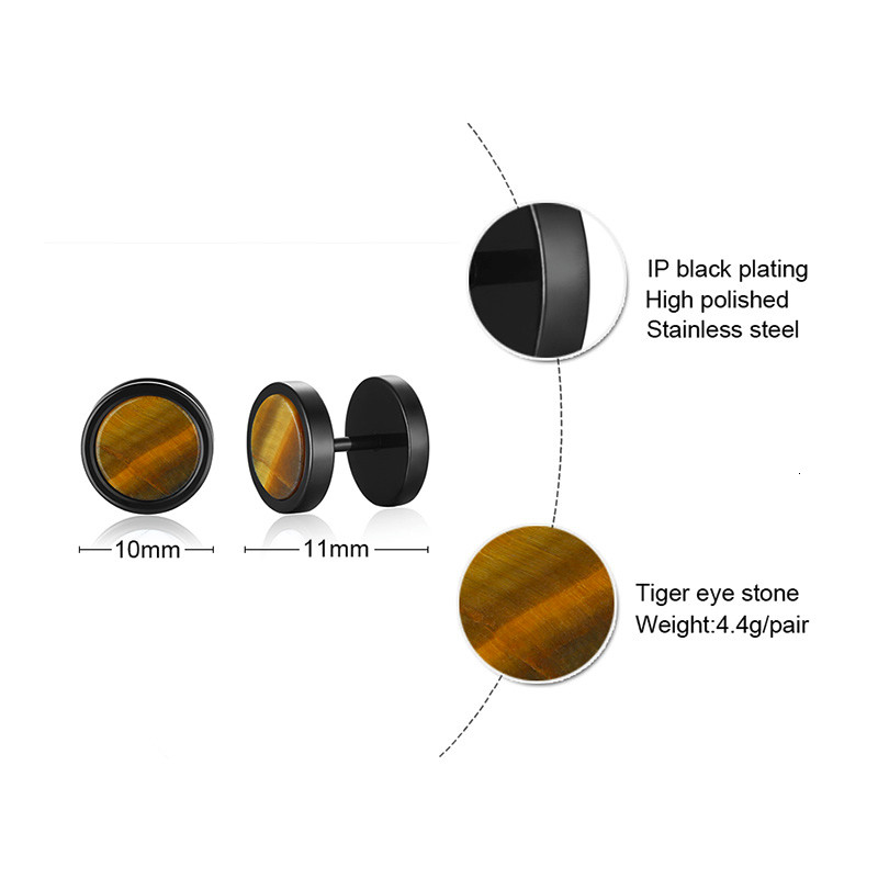 ΑΝΔΡΙΚΟ ΣΚΟΥΛΑΡΙΚΙΑ ΒΙΔΑ ΣΚΟΥΛΑΡΙΚΙΑ ΡΕΤΡΟ TIGEREYE ΠΕΤΡΙΝΑ ΣΚΟΥΛΑΡΙΚΙΑ ΑΝΟΞΕΙΔΩΤΟ ΒΟΥΣΑ ΣΚΟΥΛΑΡΙΚΙΑ ΣΚΟΥΛΑΡΙΚΙΑ ΣΚΟΥΛΑΡΙΚΙΑ ΣΚΟΥΛΑΡΙΚΙΑ ΣΚΟΥΛΑΡΙΑ (ΖΕΥΓΟΣ) 10mm